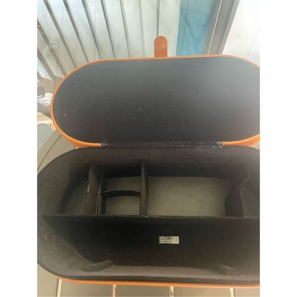 Dyson Airwrap Leather Hair Dryer Case Brown Storage Accessories- Box Only - Picture 12 of 15